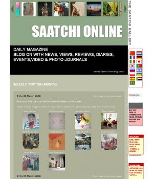 Saatchi Gallery - Top 10. Click to see next image.